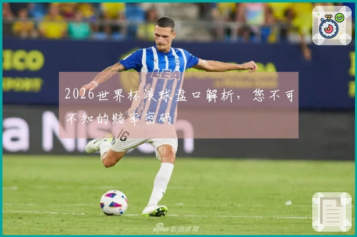 2026世界杯滚球盘口解析，您不可不知的赔率密码