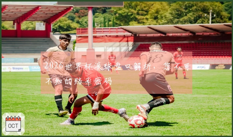 2026世界杯滚球盘口解析，您不可不知的赔率密码